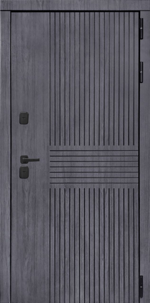 Дверь ДвериПРО Берген Лаура-2 (16мм, светлый мореный дуб) DPRO196013