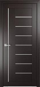 Товар Межкомнатная дверь ЛУ-17 венге (стекло сатинат, 900x2000)